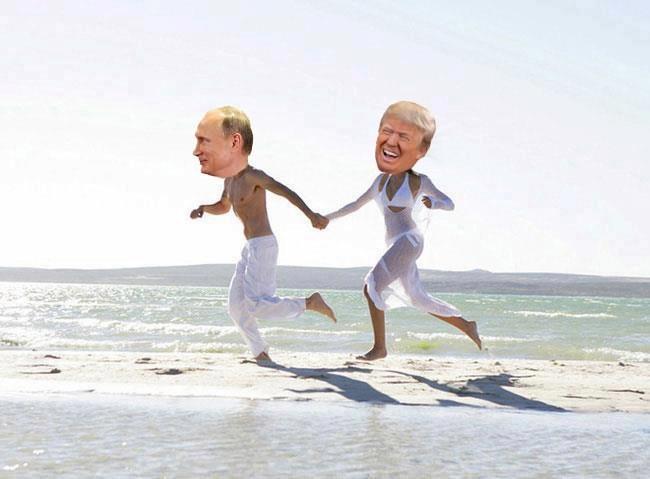 Взрывная реакция соцсетей на первую встречу Путина и Трампа