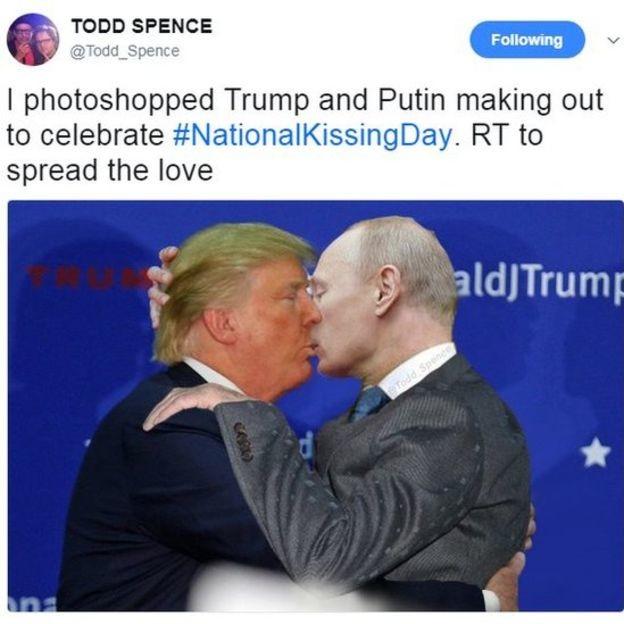 Взрывная реакция соцсетей на первую встречу Путина и Трампа